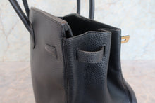 画像をギャラリービューアに読み込む, HERMES／エルメス バーキン40 トゴ ブラック 〇X刻印 ハンドバッグ 700110015
