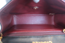 画像をギャラリービューアに読み込む, CHANEL/シャネル ミニマトラッセシングルフラップチェーンショルダーバッグ ラムスキン ブラック/ゴールド金具 ショルダーバッグ 800010173
