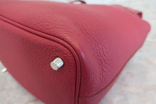 Load image into Gallery viewer, HERMES PICOTIN LOCK PM Clemence leather Ruby T Engraving Hand bag 600110032
