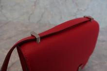 将图片加载到图库查看器，HERMES CONSTANCE3 MINI Epsom leather  Rouge casaque T刻印 Shoulder bag 600100018
