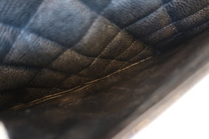 CHANEL/シャネル 復刻トート キャビアスキン ブラック/シルバー金具 トートバッグ 700080197