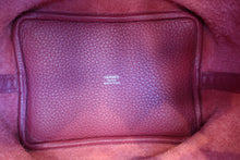 Load image into Gallery viewer, HERMES PICOTIN LOCK PM Clemence leather Ruby T Engraving Hand bag 600110032
