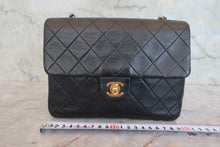 画像をギャラリービューアに読み込む, CHANEL/シャネル ミニマトラッセシングルフラップチェーンショルダーバッグ ラムスキン ブラック/ゴールド金具 ショルダーバッグ 800010156
