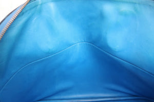 HERMES BOLIDE 35 Graine Couchevel leather Blue france 〇Y刻印 Shoulder bag 600060107