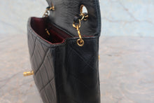 画像をギャラリービューアに読み込む, CHANEL/シャネル ミニマトラッセシングルフラップチェーンショルダーバッグ ラムスキン ブラック/ゴールド金具 ショルダーバッグ 800010156
