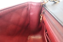 画像をギャラリービューアに読み込む, CHANEL/シャネル ミニマトラッセシングルフラップチェーンショルダーバッグ ラムスキン ブラック/ゴールド金具 ショルダーバッグ 800010156
