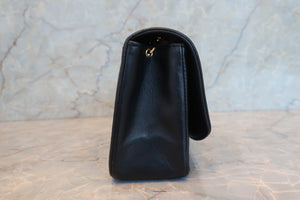 CHANEL/シャネル ダイアナマトラッセチェーンショルダーバッグ ラムスキン ブラック/ゴールド金具 ショルダーバッグ 700080066