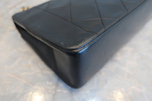 CHANEL/シャネル ダイアナマトラッセチェーンショルダーバッグ ラムスキン ブラック/ゴールド金具 ショルダーバッグ 700080066