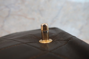 CHANEL/シャネル ダイアナマトラッセチェーンショルダーバッグ ラムスキン ブラック/ゴールド金具 ショルダーバッグ 700080066