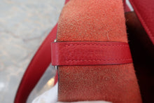 将图片加载到图库查看器，HERMES PICOTIN LOCK MM Clemence leather Rouge casaque X刻印 Hand bag 800070156
