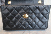 画像をギャラリービューアに読み込む, CHANEL/シャネル ミニマトラッセチェーンショルダーバッグ ラムスキン ブラック/ゴールド金具 ショルダーバッグ 800010178
