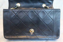 画像をギャラリービューアに読み込む, CHANEL/シャネル ダイアナマトラッセチェーンショルダーバッグ ラムスキン ブラック/ゴールド金具 ショルダーバッグ 700080066
