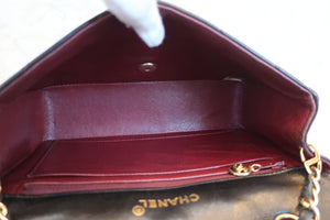 CHANEL/シャネル ダイアナマトラッセチェーンショルダーバッグ ラムスキン ブラック/ゴールド金具 ショルダーバッグ 700080066