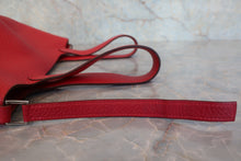 画像をギャラリービューアに読み込む, HERMES／エルメス ピコタンＭＭ トリヨンクレマンス ヴァーミリオン □G刻印 ハンドバッグ 800030039
