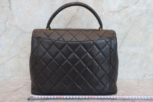 CHANEL/シャネル マトラッセハンドバッグ ラムスキン ブラック/ゴールド金具 ハンドバッグ 700060149