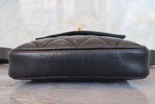 画像をギャラリービューアに読み込む, CHANEL/シャネル マトラッセウエストバッグ キャビアスキン ブラック/ゴールド金具 ウエストバッグ 700110057
