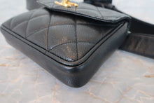 画像をギャラリービューアに読み込む, CHANEL/シャネル マトラッセウエストバッグ キャビアスキン ブラック/ゴールド金具 ウエストバッグ 700110057
