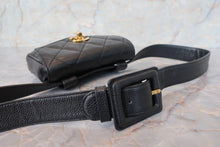 画像をギャラリービューアに読み込む, CHANEL/シャネル マトラッセウエストバッグ キャビアスキン ブラック/ゴールド金具 ウエストバッグ 700110057
