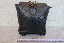 画像をギャラリービューアに読み込む, CHANEL/シャネル マトラッセチェーンリュック ラムスキン ブラック/ゴールド金具 リュック 800030034
