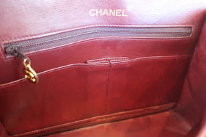 CHANEL Matelasse double flap double chain shoulder bag Lambskin Black/Gold hadware Shoulder bag 700070112