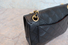 画像をギャラリービューアに読み込む, CHANEL/シャネル マトラッセフルフラップチェーンショルダーバッグ ラムスキン ブラック/ゴールド金具 ショルダーバッグ 800080148
