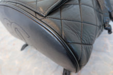 画像をギャラリービューアに読み込む, CHANEL/シャネル マトラッセチェーンリュック ラムスキン ブラック/ゴールド金具 リュック 800030034
