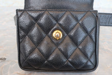 画像をギャラリービューアに読み込む, CHANEL/シャネル マトラッセウエストバッグ キャビアスキン ブラック/ゴールド金具 ウエストバッグ 700110057
