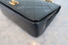 画像をギャラリービューアに読み込む, CHANEL/シャネル マトラッセフルフラップチェーンショルダーバッグ ラムスキン ブラック/ゴールド金具 ショルダーバッグ 800080148
