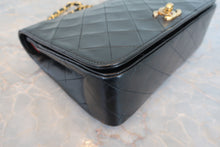 画像をギャラリービューアに読み込む, CHANEL/シャネル マトラッセフルフラップチェーンショルダーバッグ ラムスキン ブラック/ゴールド金具 ショルダーバッグ 800080148
