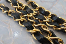 画像をギャラリービューアに読み込む, CHANEL/シャネル Vステッチチェーンショルダーバッグ キャビアスキン ブラック/ゴールド金具 ショルダーバッグ 800010177
