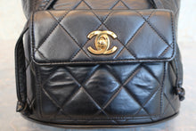 画像をギャラリービューアに読み込む, CHANEL/シャネル マトラッセチェーンリュック ラムスキン ブラック/ゴールド金具 リュック 800030034
