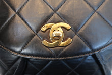 画像をギャラリービューアに読み込む, CHANEL/シャネル マトラッセチェーンリュック ラムスキン ブラック/ゴールド金具 リュック 800030034
