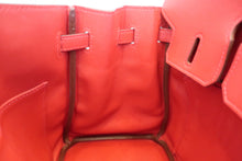 将图片加载到图库查看器，HERMES BIRKIN 25 Swift leather Rouge casaque X刻印 Hand bag 600040212
