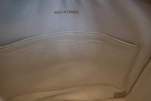 CHANEL/シャネル バイアスステッチチェーンショルダーバッグ キャビアスキン ホワイト/ゴールド金具 ショルダーバッグ 700080101