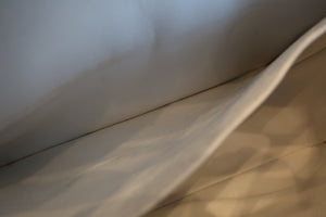 CHANEL/シャネル バイアスステッチチェーンショルダーバッグ キャビアスキン ホワイト/ゴールド金具 ショルダーバッグ 700080101