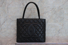 將圖片載入圖庫檢視器 CHANEL/シャネル 復刻トート キャビアスキン ブラック/シルバー金具 トートバッグ 700060102
