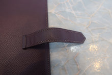 将图片加载到图库查看器，HERMES  Bearn Soufflet Epsom leather Raisin □I刻印 Wallet 600110171
