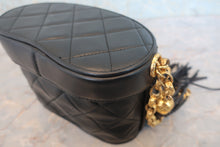 画像をギャラリービューアに読み込む, CHANEL/シャネル マトラッセフリンジチェーンショルダーバッグ ラムスキン ブラック/ゴールド金具 ショルダーバッグ 800010207
