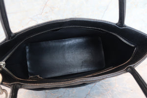 CHANEL/シャネル 復刻トート キャビアスキン ブラック/シルバー金具 トートバッグ 700060102