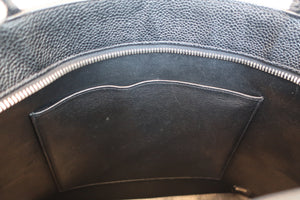CHANEL/シャネル 復刻トート キャビアスキン ブラック/シルバー金具 トートバッグ 700060102