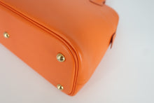 画像をギャラリービューアに読み込む, HERMES／エルメス ボリード31 ヴォーガリバー オレンジ □B刻印 ショルダーバッグ 800100095
