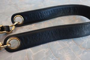 CHANEL/シャネル ココマーク巾着チェーンショルダーバッグ ラムスキン ブラック/ゴールド金具 ショルダーバッグ 700080163