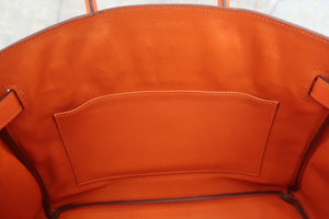 HERMES BIRKIN 30 Epsom leather Orange □L刻印 Hand bag 500100254
