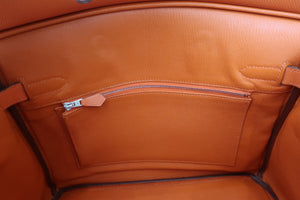 HERMES BIRKIN 30 Epsom leather Orange □L Engraving Hand bag 500100254