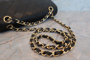 CHANEL/シャネル マトラッセバイカラーチェーンショルダーバッグ ラムスキン ブラック/ホワイト/ゴールド金具 ショルダーバッグ 700070158