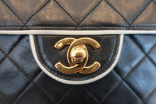 画像をギャラリービューアに読み込む, CHANEL/シャネル マトラッセバイカラーチェーンショルダーバッグ ラムスキン ブラック/ホワイト/ゴールド金具 ショルダーバッグ 700070158
