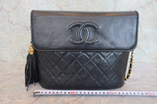 画像をギャラリービューアに読み込む, CHANEL/シャネル マトラッセフリンジチェーンショルダーバッグ ラムスキン ブラック/ゴールド金具 ショルダーバッグ 800010157
