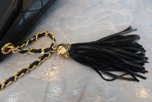 画像をギャラリービューアに読み込む, CHANEL/シャネル マトラッセフリンジチェーンショルダーバッグ ラムスキン ブラック/ゴールド金具 ショルダーバッグ 800010157
