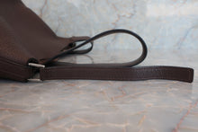 将图片加载到图库查看器，HERMES PICOTIN MM Clemence leather Chocolat □K刻印 Hand bag 600070168
