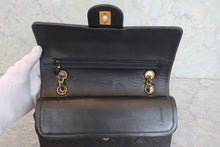 画像をギャラリービューアに読み込む, CHANEL/シャネル マトラッセＷフラップＷチェーンショルダーバッグ ラムスキン ブラック/ゴールド金具 ショルダーバッグ 800070075

